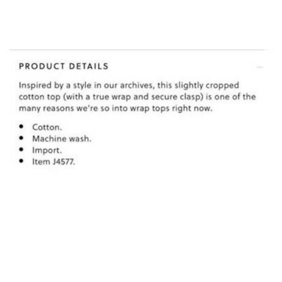 J Crew Colorful Floral Print Wrap Top - Picture 8 of 9